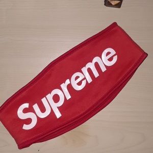 Red Supreme Fleece Headband
